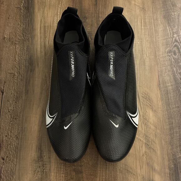 Nike Vapor Edge Pro 360 Football Cleats Mens Size 13.5 Black White AO8277-001 main image 6
